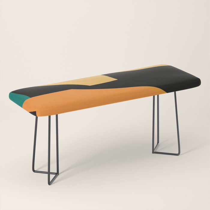 Modern Abstraction Bench Gallery Image 1