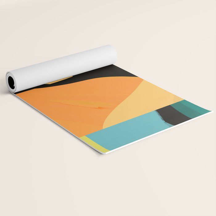 Modern Abstraction Yoga Mat Gallery Image 2