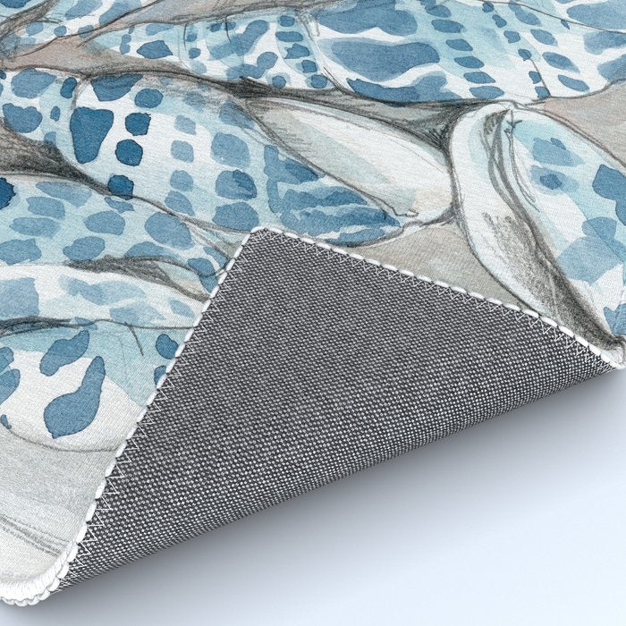 Blue Dot Shells Rug Gallery Image 4