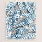 Blue Dot Shells Jigsaw Puzzle Gallery Image 1