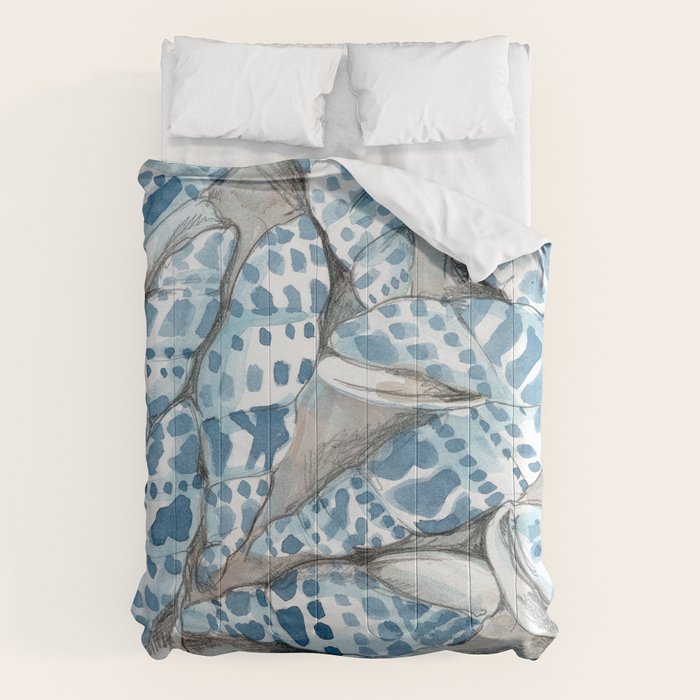 Blue Dot Shells Comforter Gallery Image 6