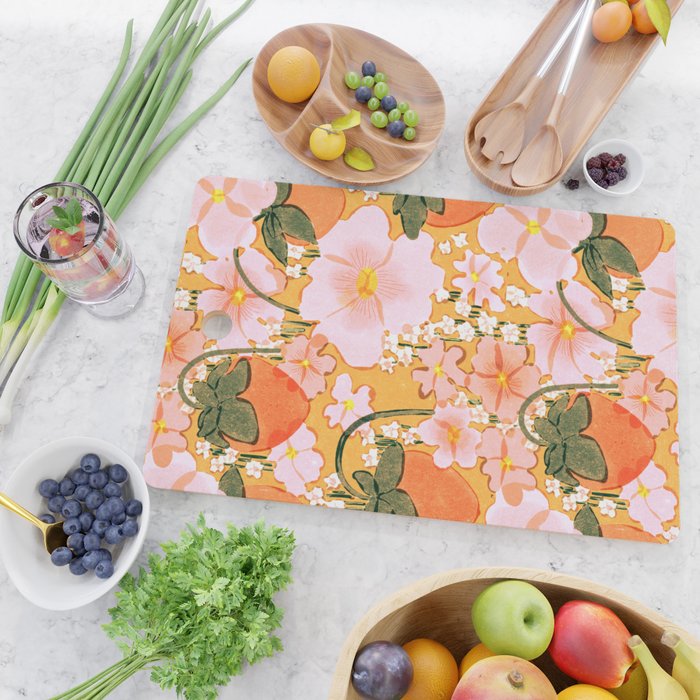 strawberry fields Cutting Board Gallery Image 2