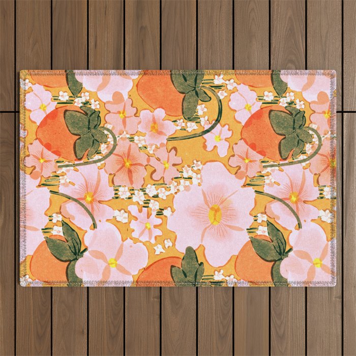 strawberry fields Outdoor Rug Gallery Image 1