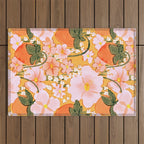 strawberry fields Outdoor Rug Gallery Image 1