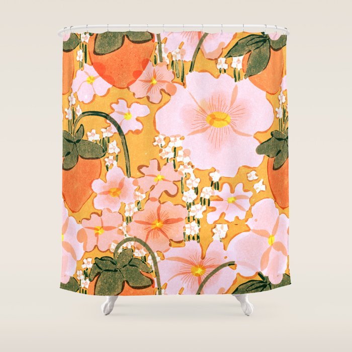 strawberry fields Shower Curtain Gallery Image 1