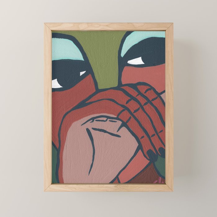 Recognize  Mini Art Print Gallery Image 1