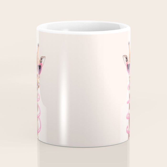 THIRSTY GIRAFFE Coffee Mug Gallery Image 4