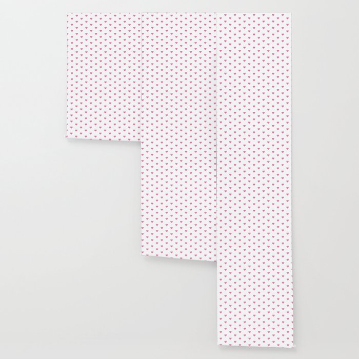 Small Hot Pink heart pattern Wallpaper Gallery Image 3