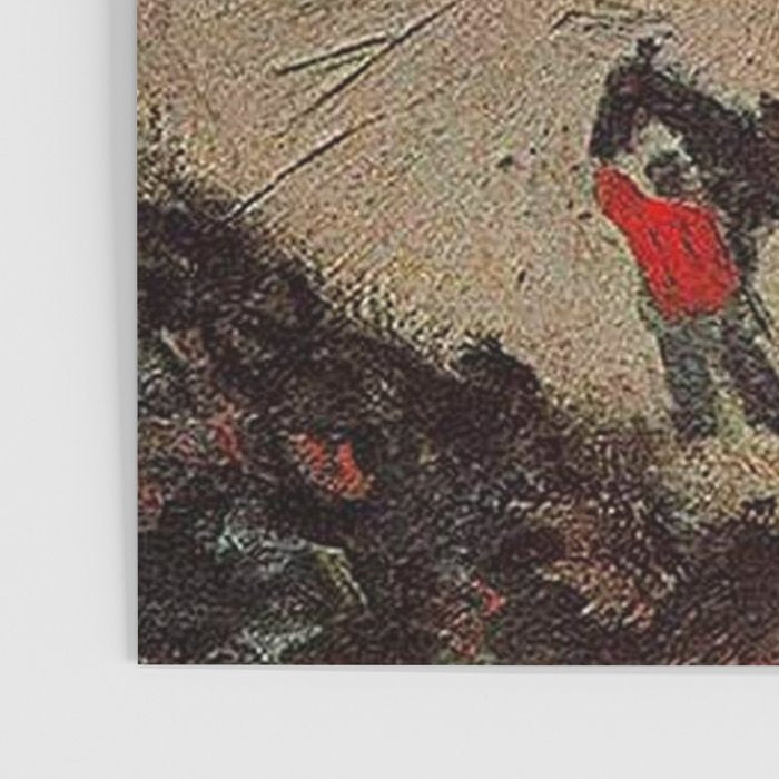 Pablo Picasso - La Corrida - Plaza de Toros Pamplona, Spain matador and bull landscape painting  Poster Gallery Image 3