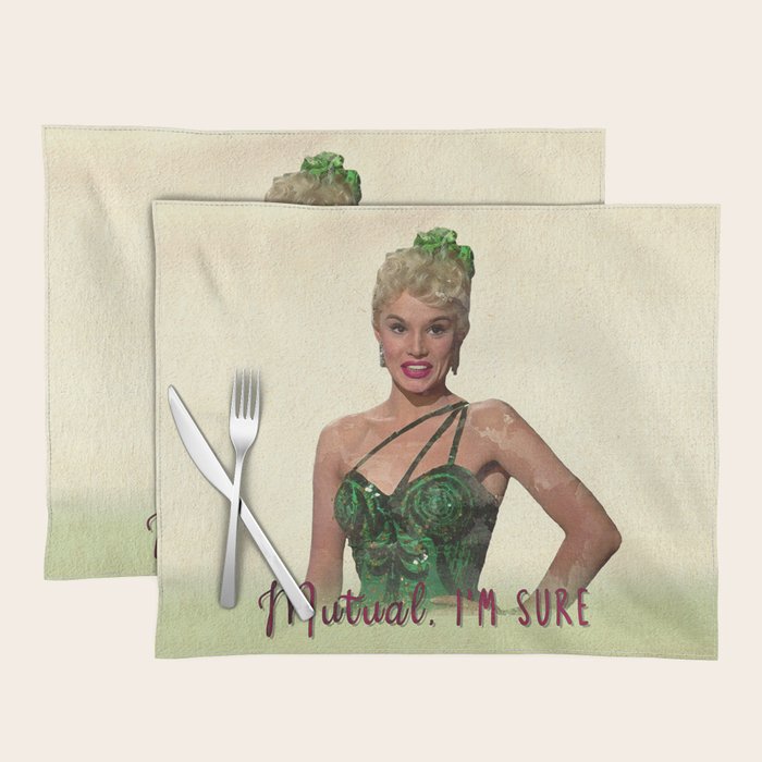 Mutual, I'm Sure - White Christmas Placemat Gallery Image 1