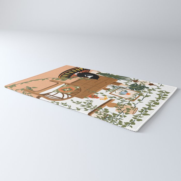 plant lady is the new cat lady Rug Gallery Image 3