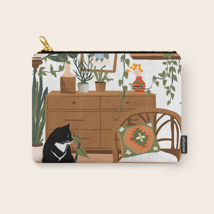 plant lady is the new cat lady Carry All Pouch Gallery Image 1
