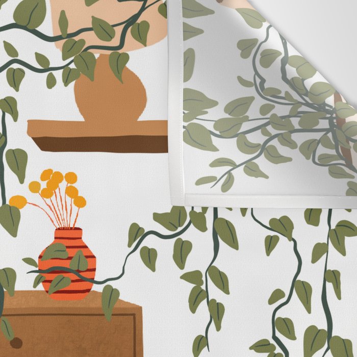 plant lady is the new cat lady Wall Tapestry Gallery Image 3
