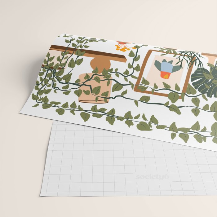 plant lady is the new cat lady Wrapping Paper Gallery Image 2