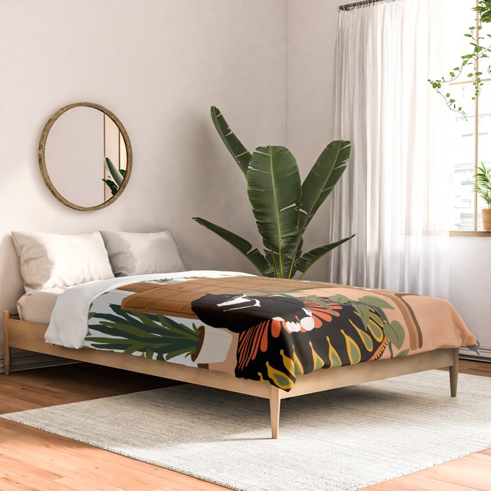 plant lady is the new cat lady Comforter Gallery Image 2