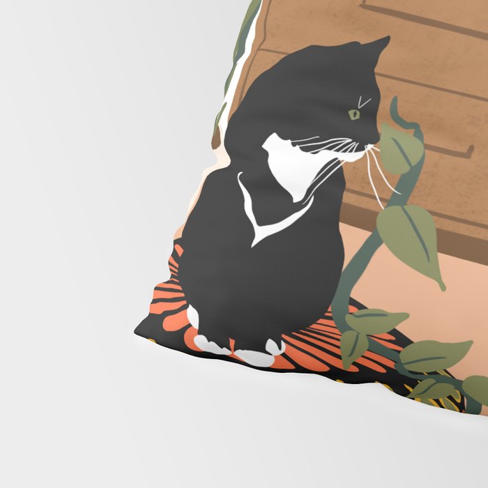 plant lady is the new cat lady Pillow Sham Gallery Image 4