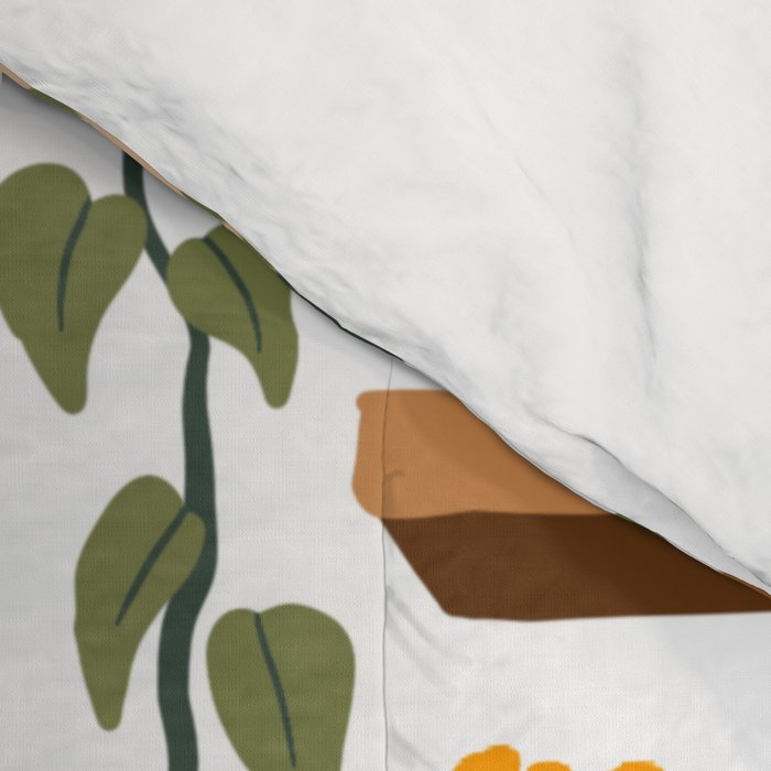 plant lady is the new cat lady Comforter Gallery Image 4
