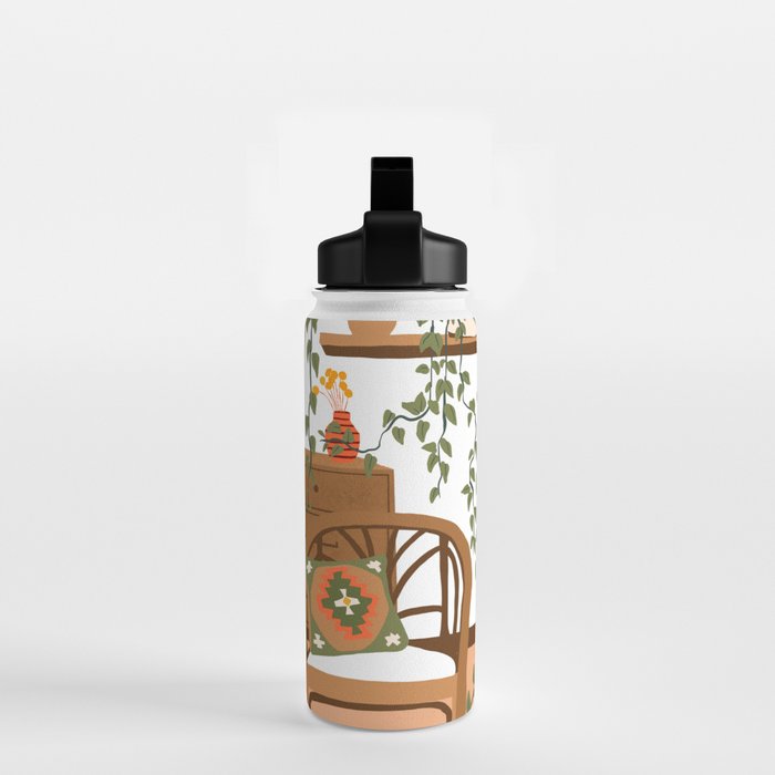plant lady is the new cat lady Water Bottle Gallery Image 2