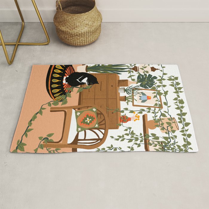 plant lady is the new cat lady Rug Gallery Image 1