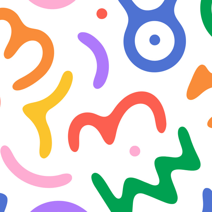 Colorful fun doodle symbol art pattern Coffee Mug Gallery Image 2