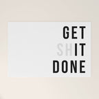 Get Sh(it) Done // Get Shit Done Welcome Mat Gallery Image 1
