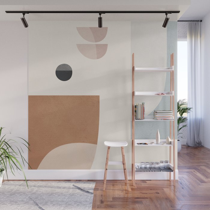 Abstract Minimal Shapes 12 Wall Mural Gallery Image 1