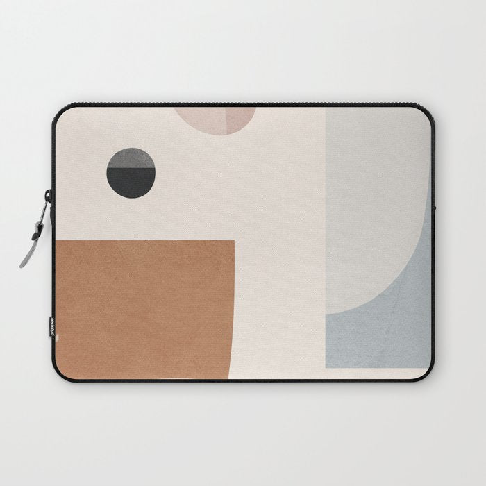 Abstract Minimal Shapes 12 Laptop Sleeve Gallery Image 1