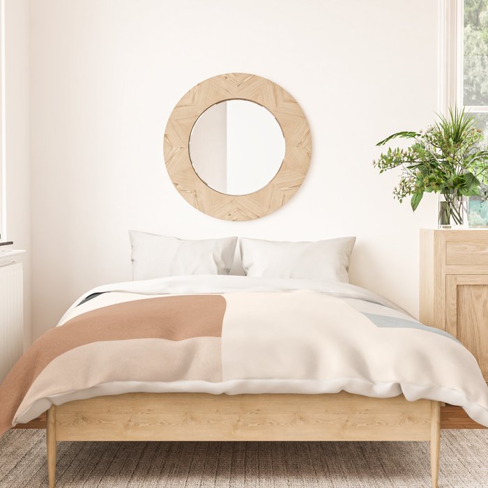 Abstract Minimal Shapes 12 Duvet Cover Gallery Image 3