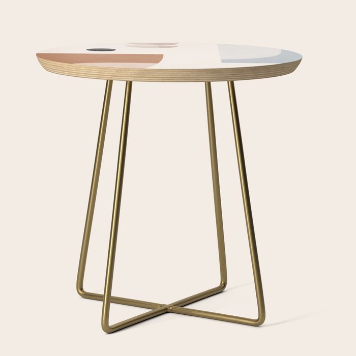 Abstract Minimal Shapes 12 Side Table Gallery Image 1