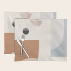 Abstract Minimal Shapes 12 Placemat Gallery Image 1