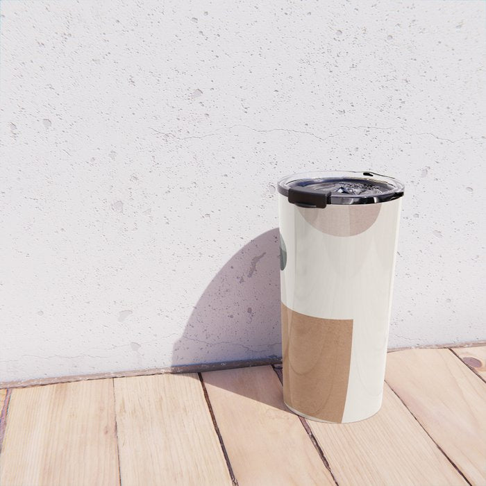Abstract Minimal Shapes 12 Travel Mug Gallery Image 4