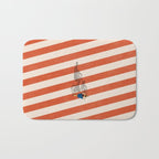 Cycling The City Bath Mat Gallery Image 1