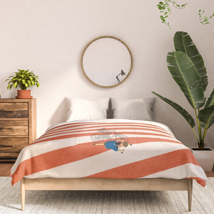 Cycling The City Comforter Gallery Image 3