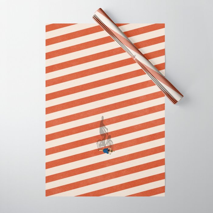 Cycling The City Wrapping Paper Gallery Image 1