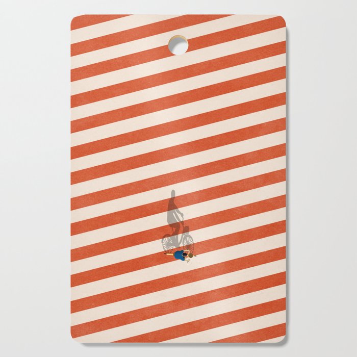 Cycling The City Cutting Board Gallery Image 1