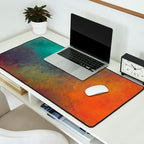 Colorful Rust Aesthetic Grunge Art Desk Mat Gallery Image 2