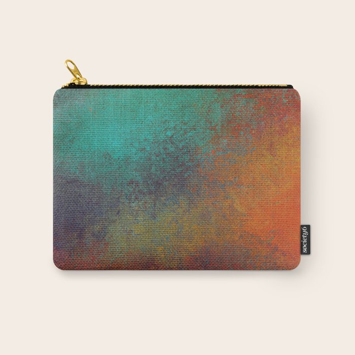 Colorful Rust Aesthetic Grunge Art Carry All Pouch Gallery Image 1