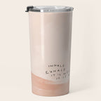 Inhale Exhale It Is Well It Is Well Travel Mug Gallery Image 3