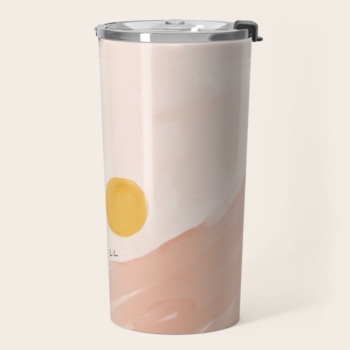 Inhale Exhale It Is Well It Is Well Travel Mug Gallery Image 2