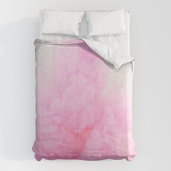 Pink Neon Smoke Clouds Comforter Gallery Image 6