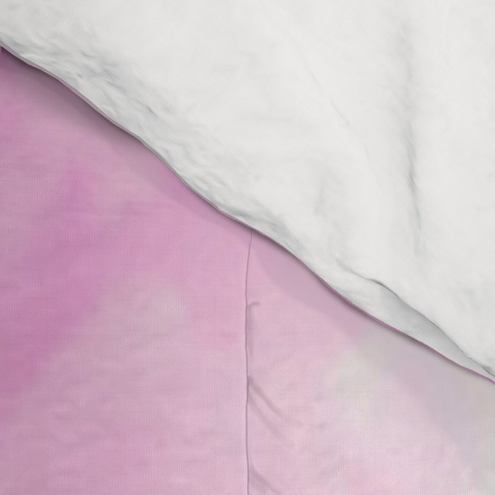 Pink Neon Smoke Clouds Comforter Gallery Image 4