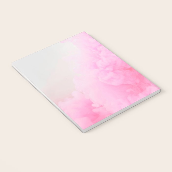 Pink Neon Smoke Clouds Notebook Gallery Image 3