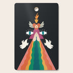 Rainbow Blessings  Cutting Board Gallery Image 1