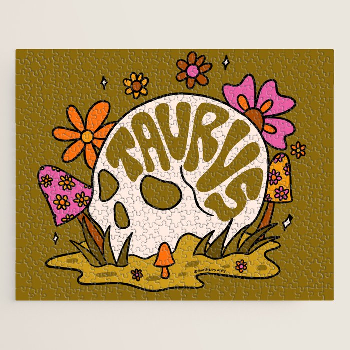 Taurus Skull Jigsaw Puzzle Gallery Image 1