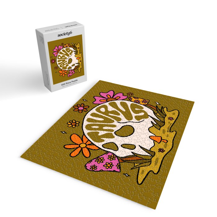 Taurus Skull Jigsaw Puzzle Gallery Image 2