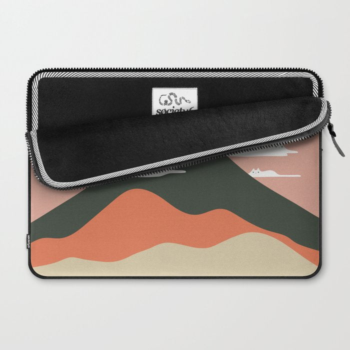 Cat Landscape 72 Laptop Sleeve Gallery Image 2