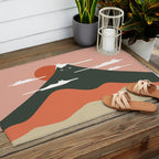 Cat Landscape 72 Outdoor Rug Gallery Image 2