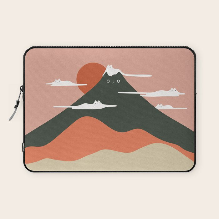 Cat Landscape 72 Laptop Sleeve Gallery Image 1