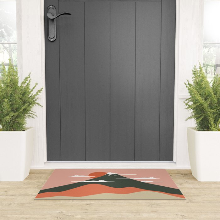 Cat Landscape 72 Welcome Mat Gallery Image 3