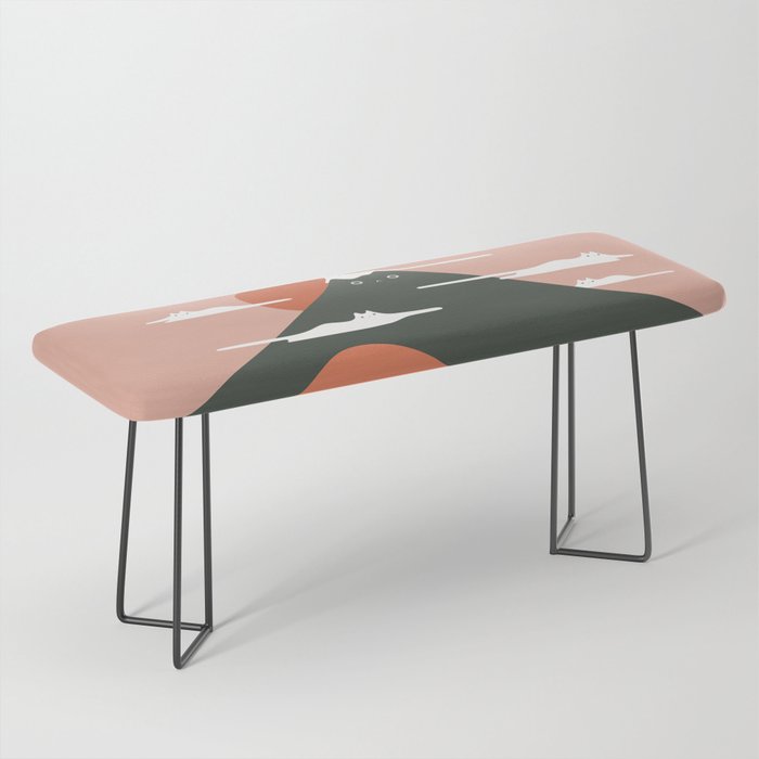 Cat Landscape 72 Bench Gallery Image 1